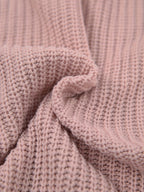 Women's Oversized Ribbed Turtleneck Knit Dress, view 2