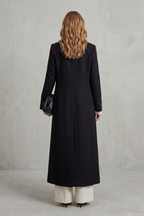Women's Tailored Full-Length Double-Breasted Coat, view 3